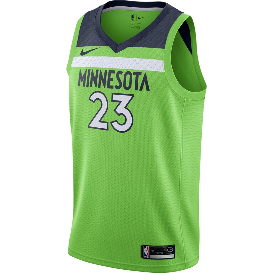 Alternative view of Jimmy Butler Minnesota Timberwolves Swingman Jersey - Statement Edition - Green