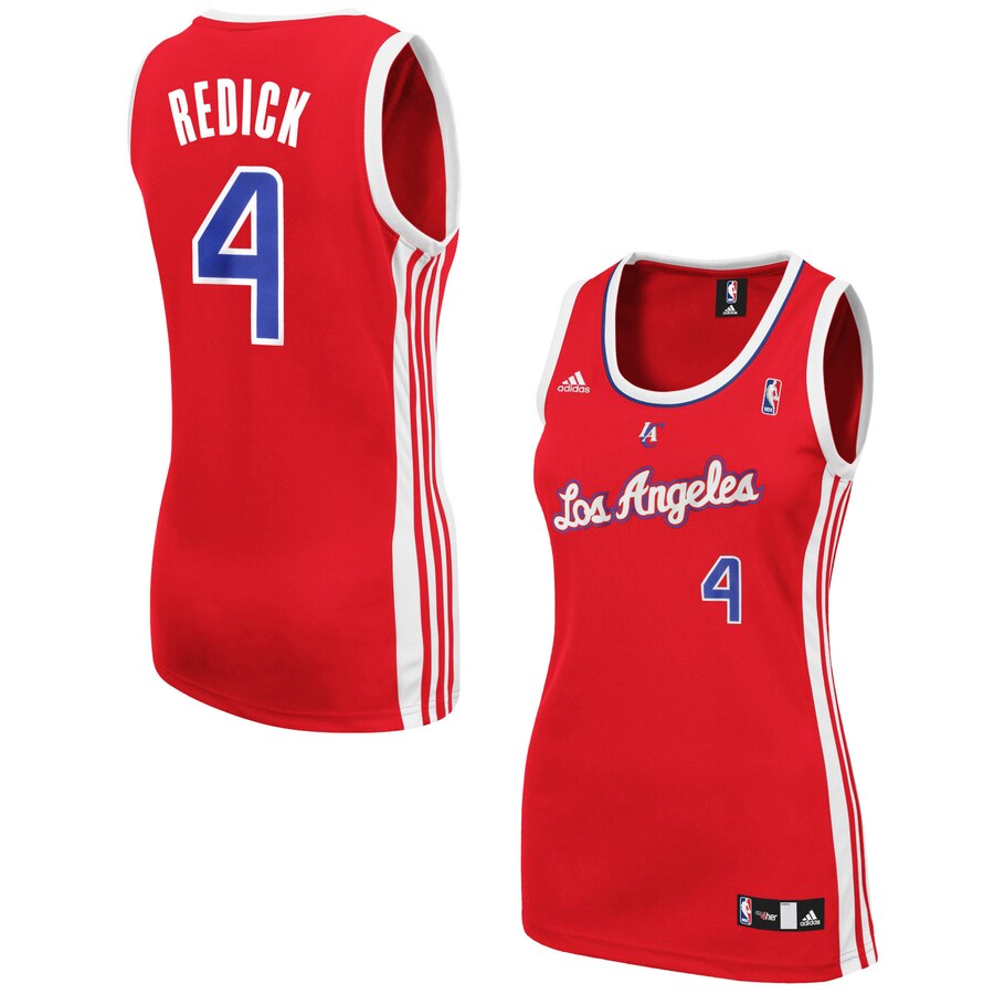 Jj Redick La Clippers Adidas Women's Replica Jersey - Red