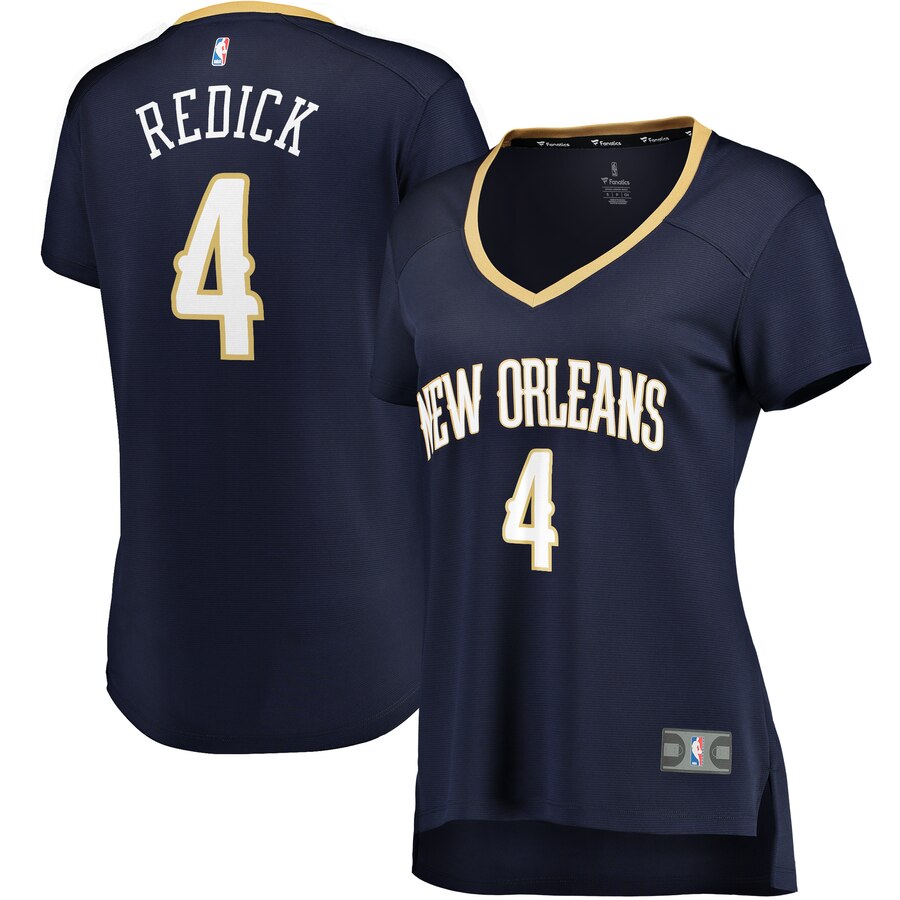 Jj Redick New Orleans Pelicans Fanatics Branded Women's Fast Break Player Jersey - Icon Edition - Navy