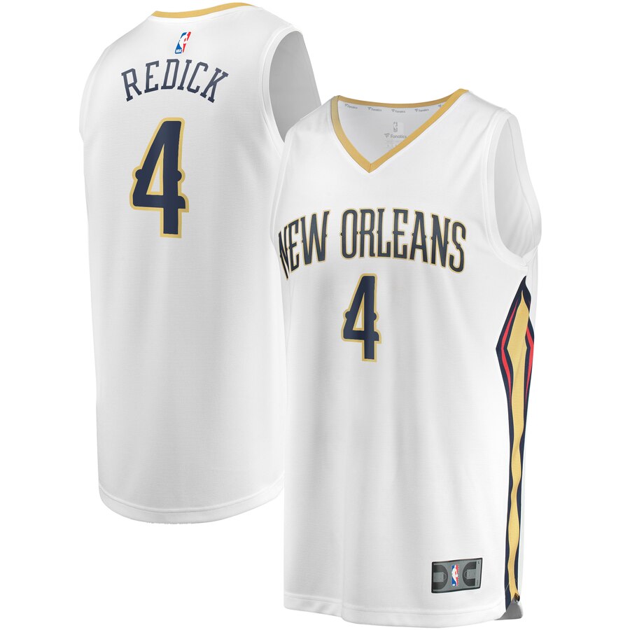 Jj Redick New Orleans Pelicans Fanatics Branded Youth Fast Break Player Jersey - Association Edition - White