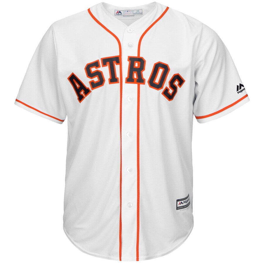 Alternative view of J.j. Watt Houston Astros Majestic Nfl X Mlb Crossover Cool Base Player Jersey - White