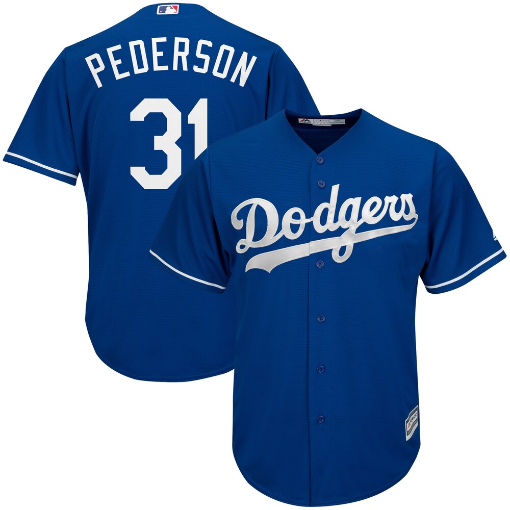 Joc Pederson Los Angeles Dodgers Majestic Big & Tall Official Cool Base Player Jersey - Royal