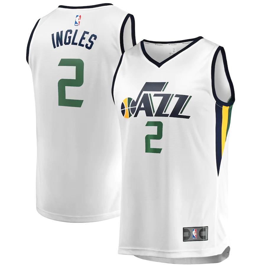 Joe Ingles Utah Jazz Fanatics Branded Fast Break Player Jersey - Association Edition - White