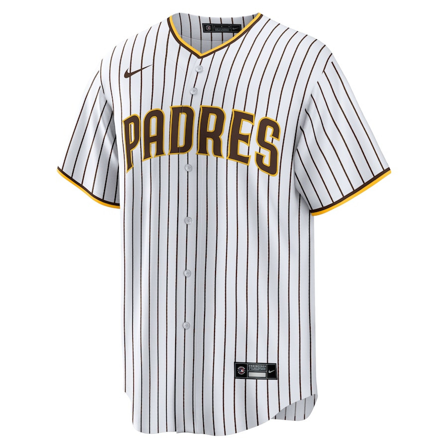 Alternative view of Joe Musgrove 44 San Diego Padres Men Jersey - White 
