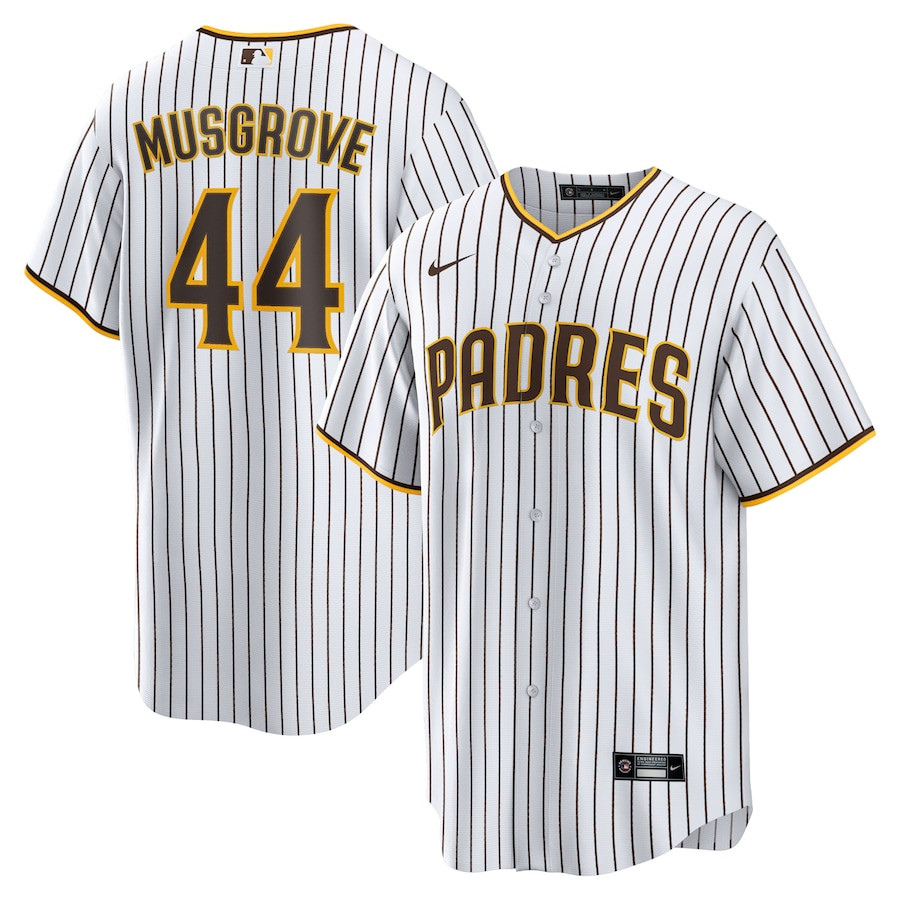 Joe Musgrove 44 San Diego Padres Men Jersey - White 