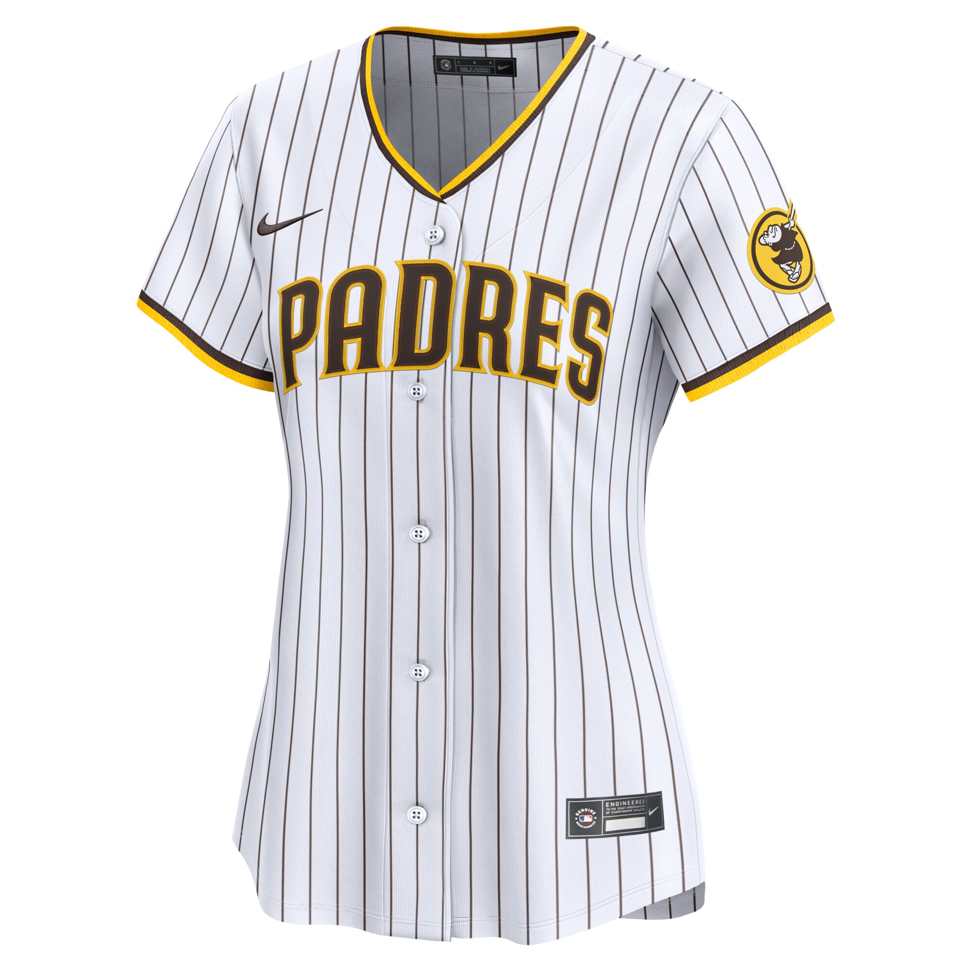 Alternative view of Joe Musgrove San Diego Padres Women's Home Limited Player Jersey - White