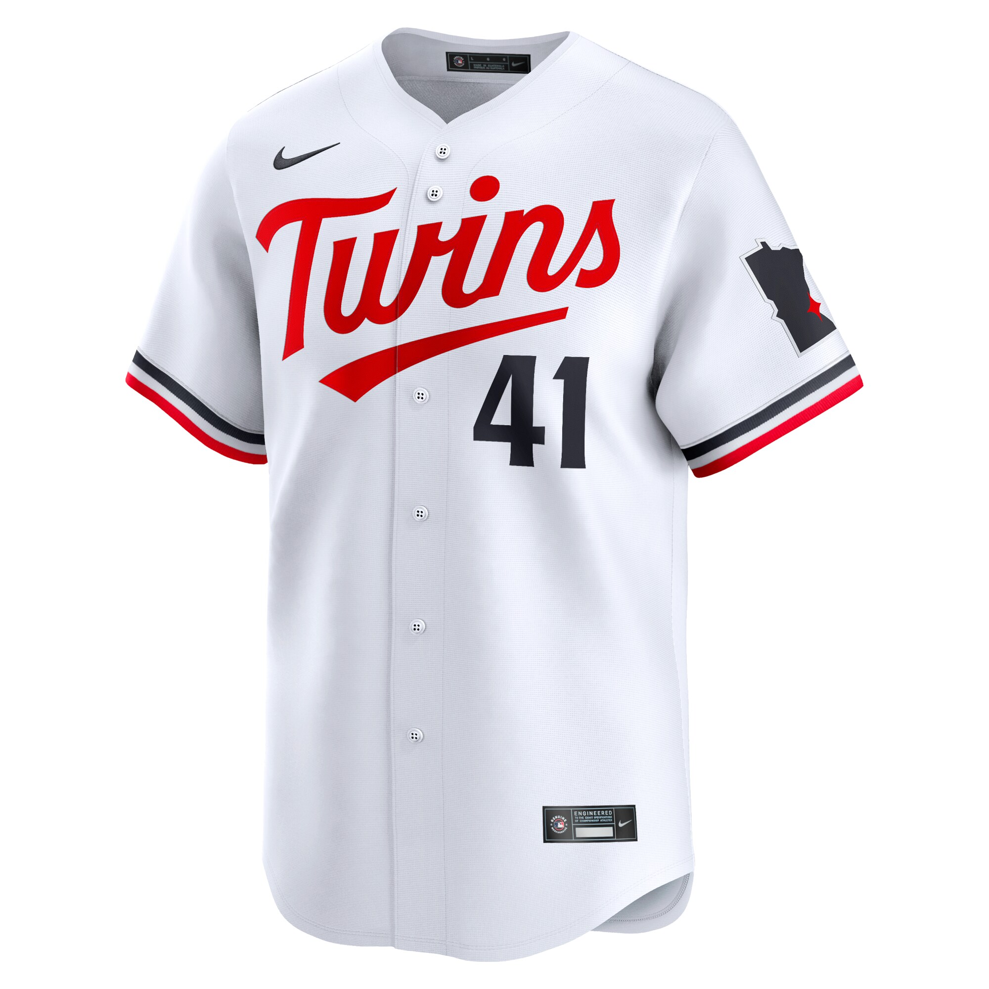 Alternative view of Joe Ryan Minnesota Twins Home Limited Player Jersey - White
