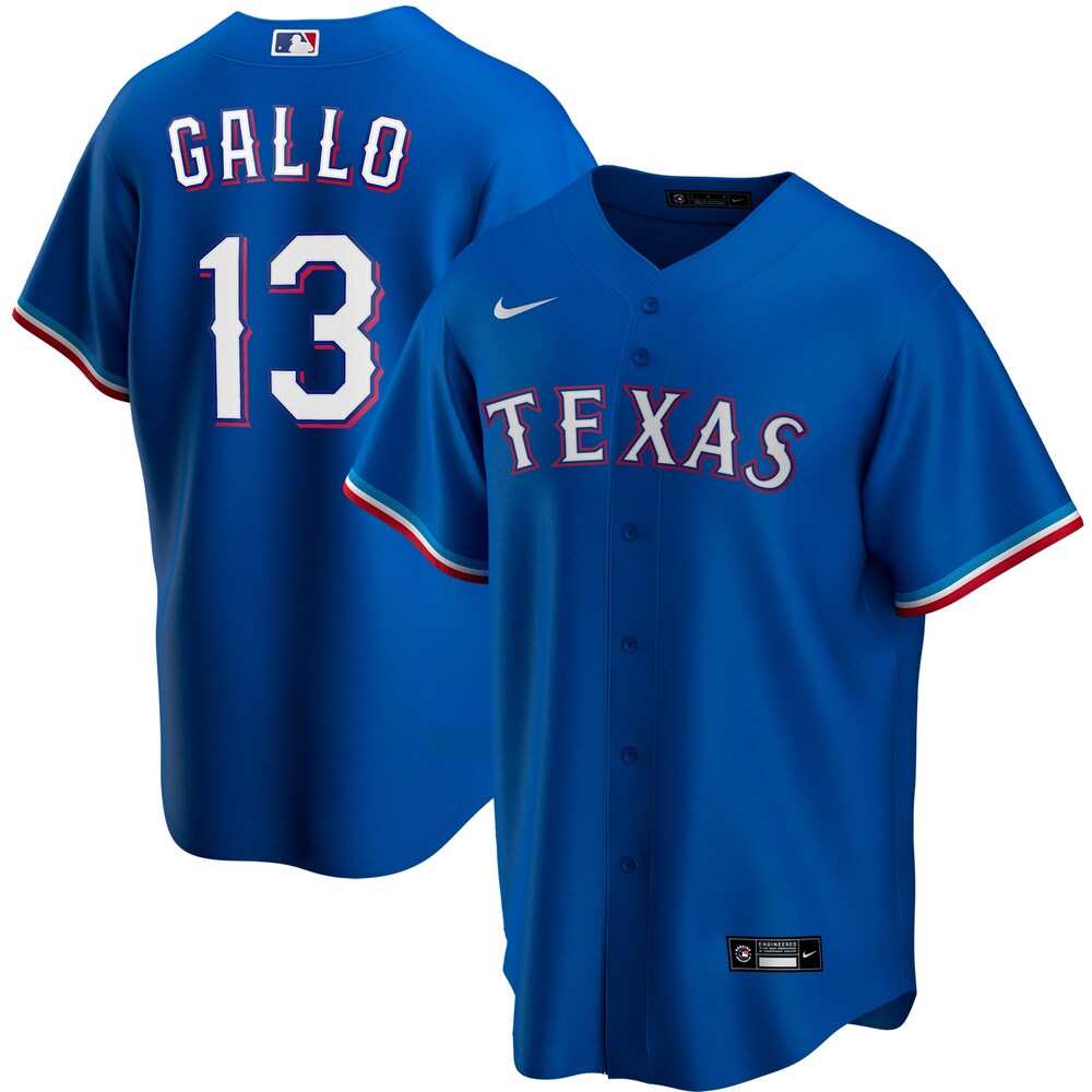 Joey Gallo Texas Rangers Alternate 2020 Player Jersey - Royal