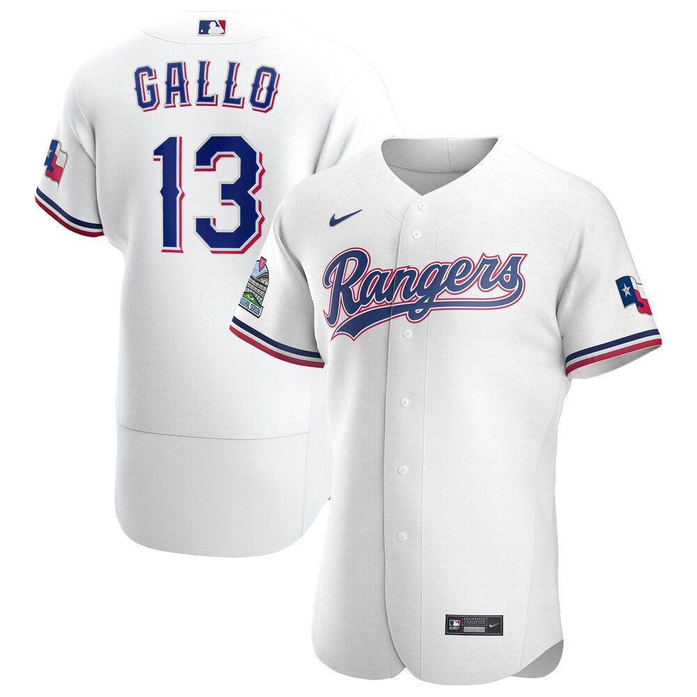 Joey Gallo Texas Rangers Home 2020 Player Jersey - White
