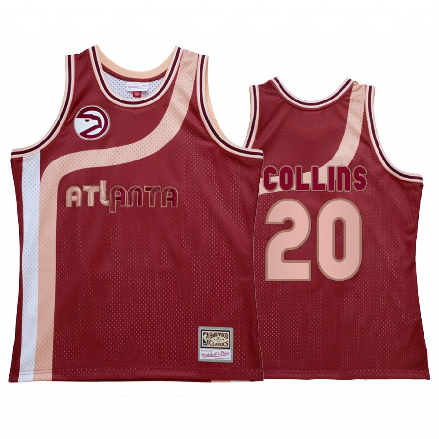 John Collins 20 Atlanta Hawks My Towns Wish Jersey Red - JS486 