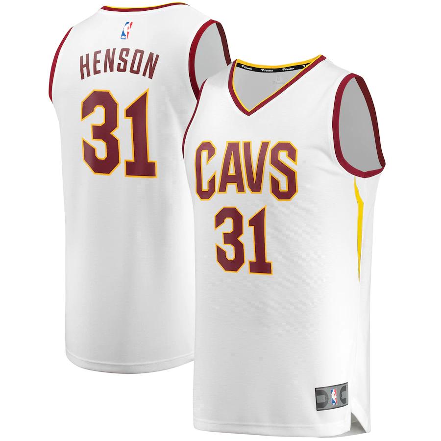John Henson Cleveland Cavaliers Fanatics Branded Fast Break Replica Player Jersey - Association Edition - White
