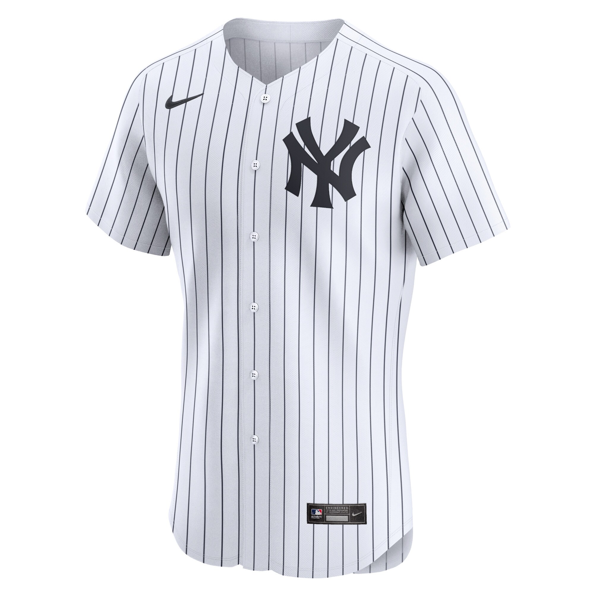 Alternative view of Jonathan LoÃƒÆ’Ã‚Â¡isiga New York Yankees Home Elite Player Jersey - White