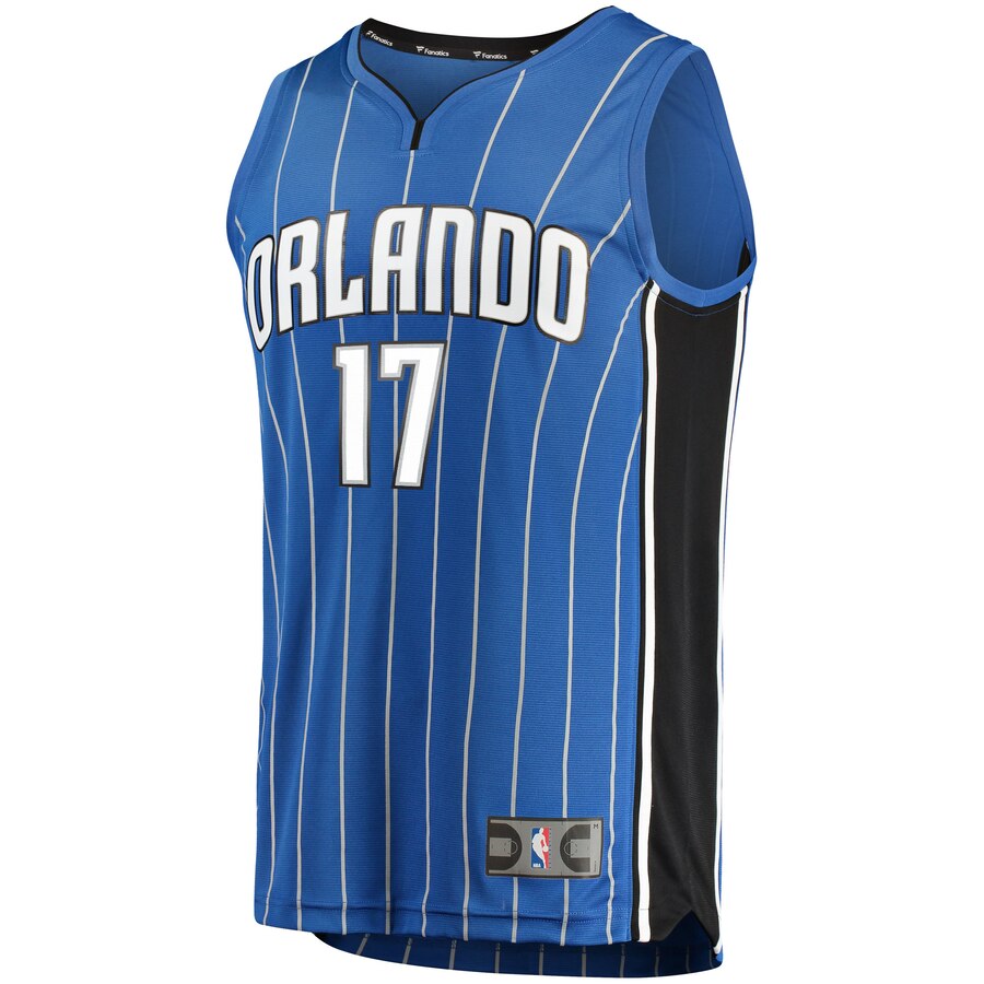 Alternative view of Jonathon Simmons Orlando Magic Fanatics Branded Fast Break Replica Player Jersey - Icon Edition - Blue