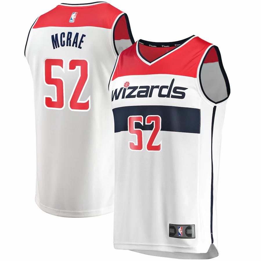 Jordan Mcrae Washington Wizards Fanatics Branded Fast Break Player Jersey - Association Edition - White