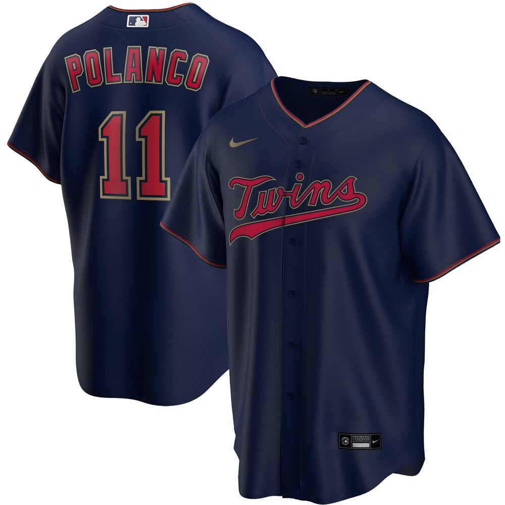 Jorge Polanco Minnesota Twins Alternate 2020 Player Jersey - Navy