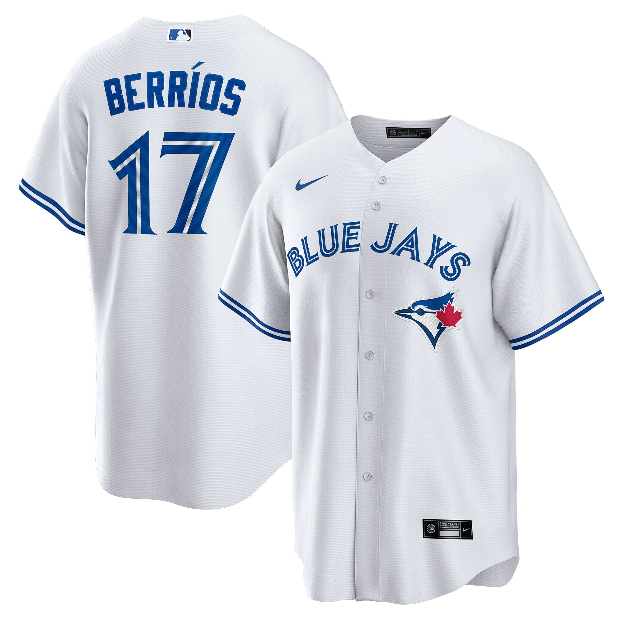 JosÃƒÆ’Ã‚Â© BerrÃƒÆ’Ã‚Â­os Toronto Blue Jays Home Replica Player Jersey – White