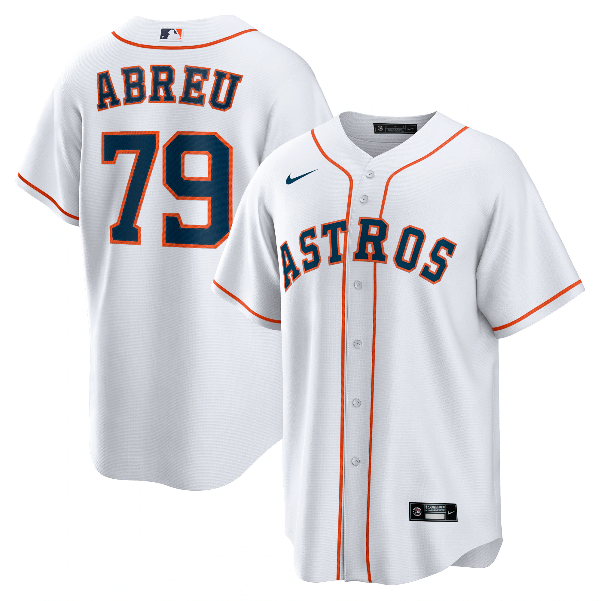 Jose Abreu Houston Astros Home Replica Player Jersey - White
