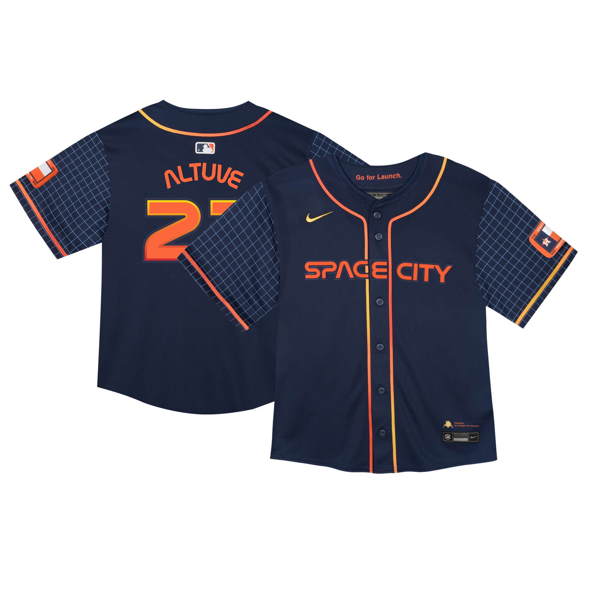 Jose Altuve Houston Astros Toddler City Connect Limited Player Jersey - Navy