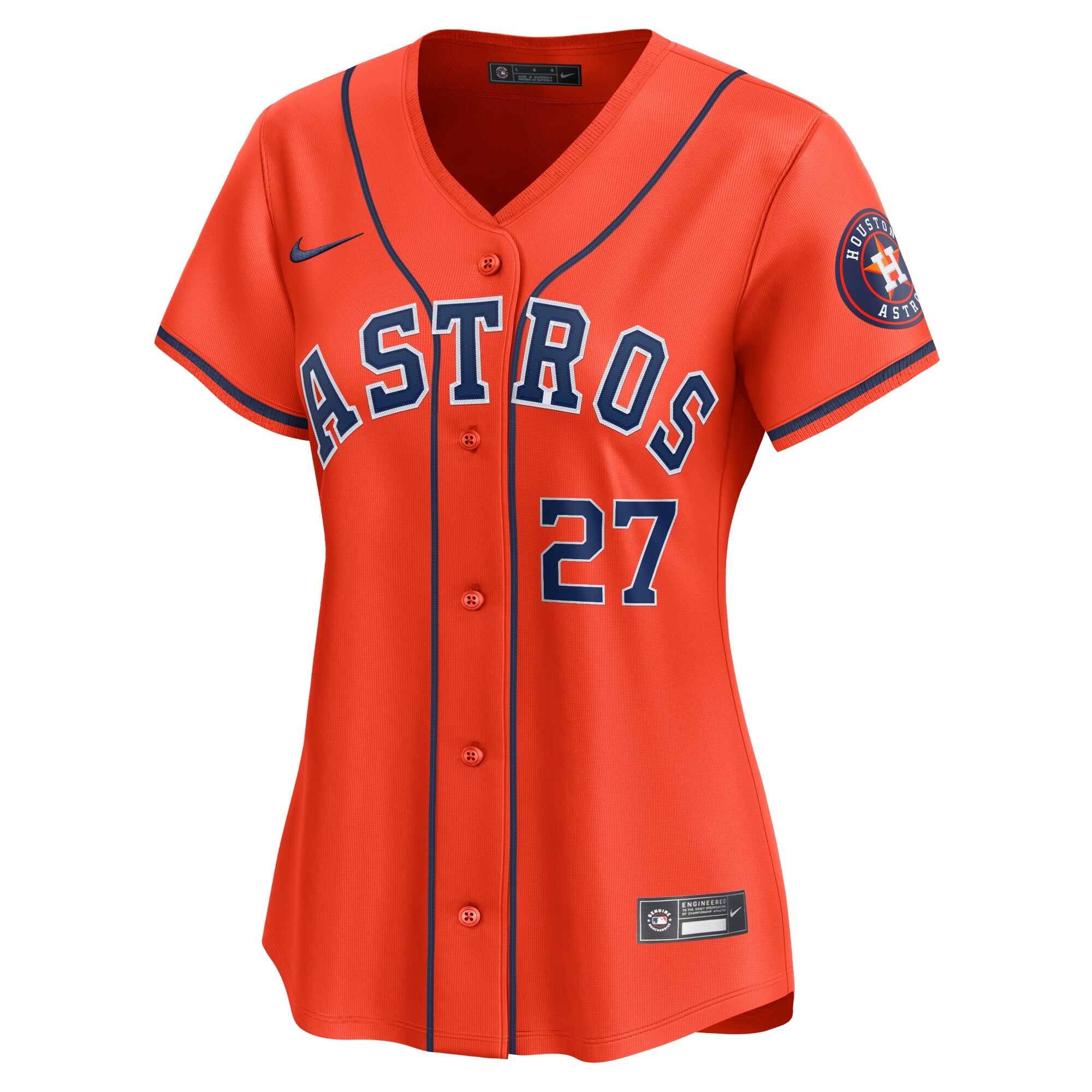 Alternative view of Jose Altuve Houston Astros Women's Alternate Limited Player JerseyÃƒâ€šÃ‚Â ÃƒÂ¢Ã¢â€šÂ¬Ã¢â‚¬Å“ Orange