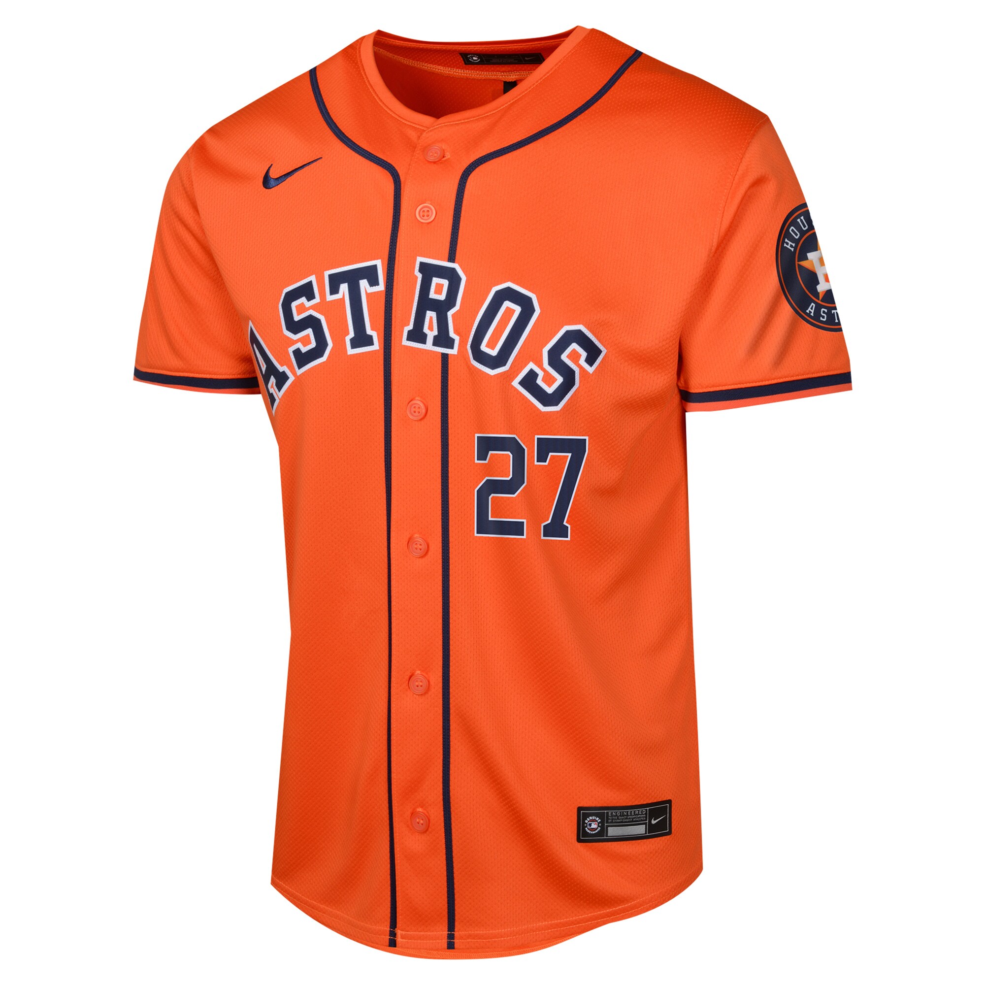 Alternative view of Jose Altuve Houston Astros Youth Alternate Limited Player JerseyÃƒâ€šÃ‚Â ÃƒÂ¢Ã¢â€šÂ¬Ã¢â‚¬Å“ Orange