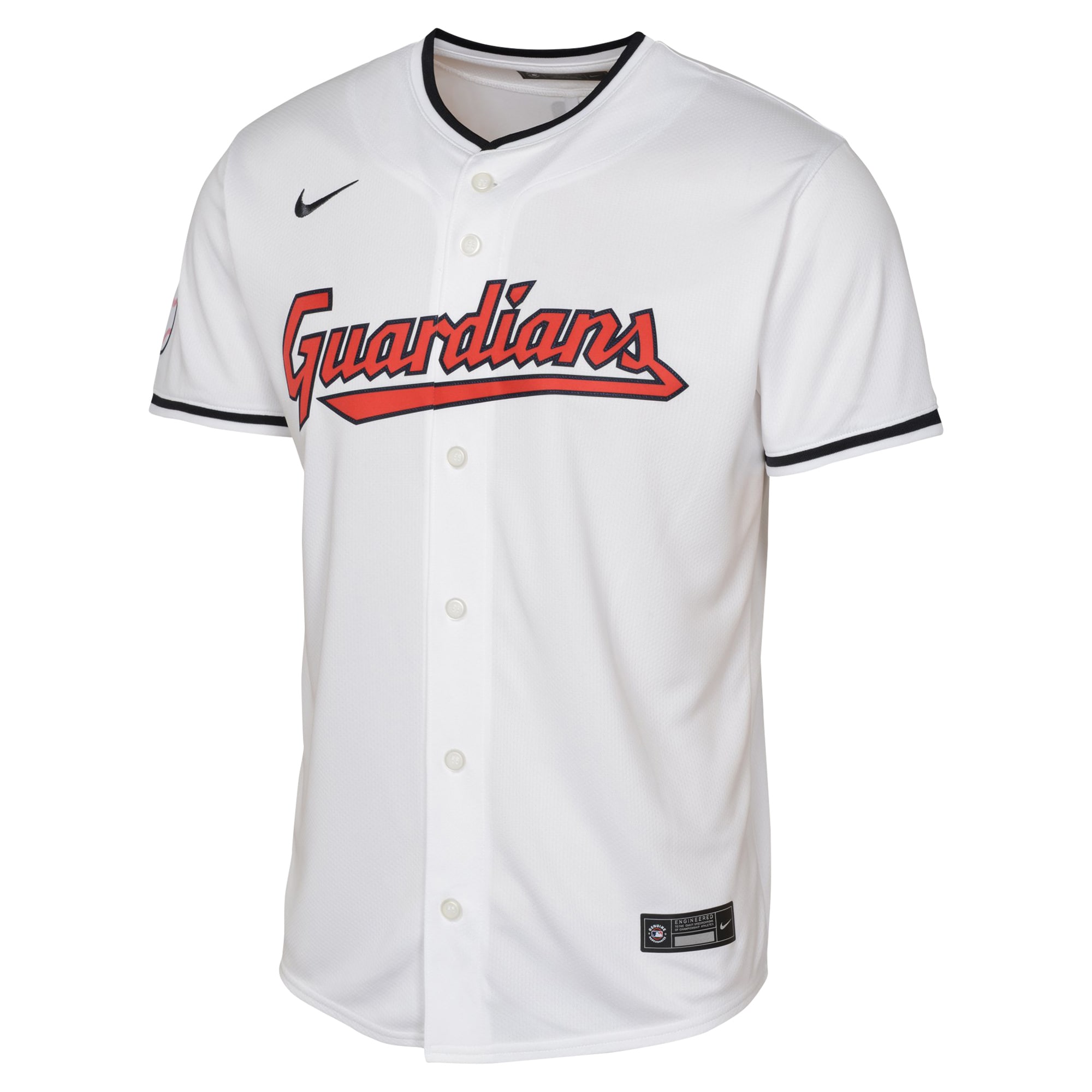 Alternative view of Jose Ramirez Cleveland Guardians Youth Home Limited Player Jersey - White