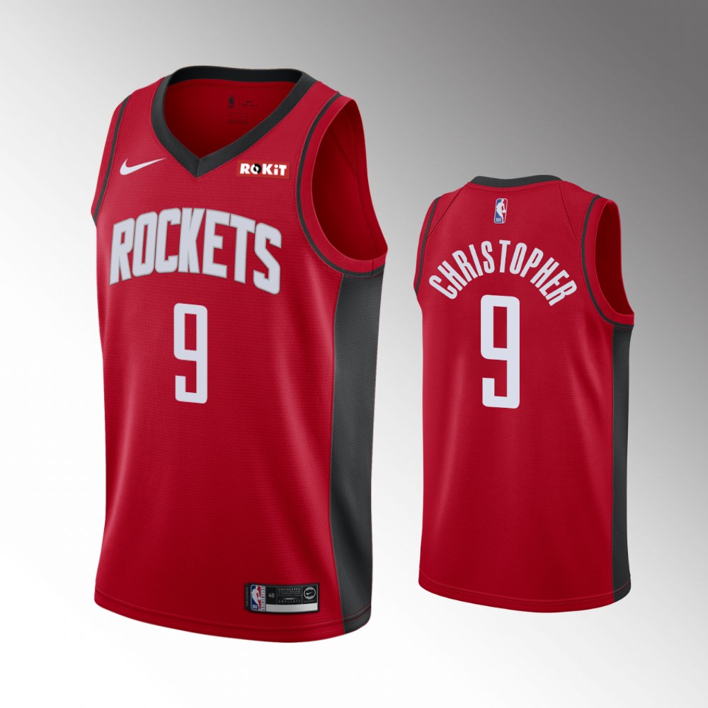 Josh Christopher Houston Rockets 2021 Icon Edition Red Jersey
