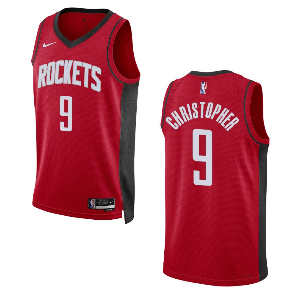 Josh Christopher Icon Edition Houston Rockets 2022-23 Red Swingman Jersey