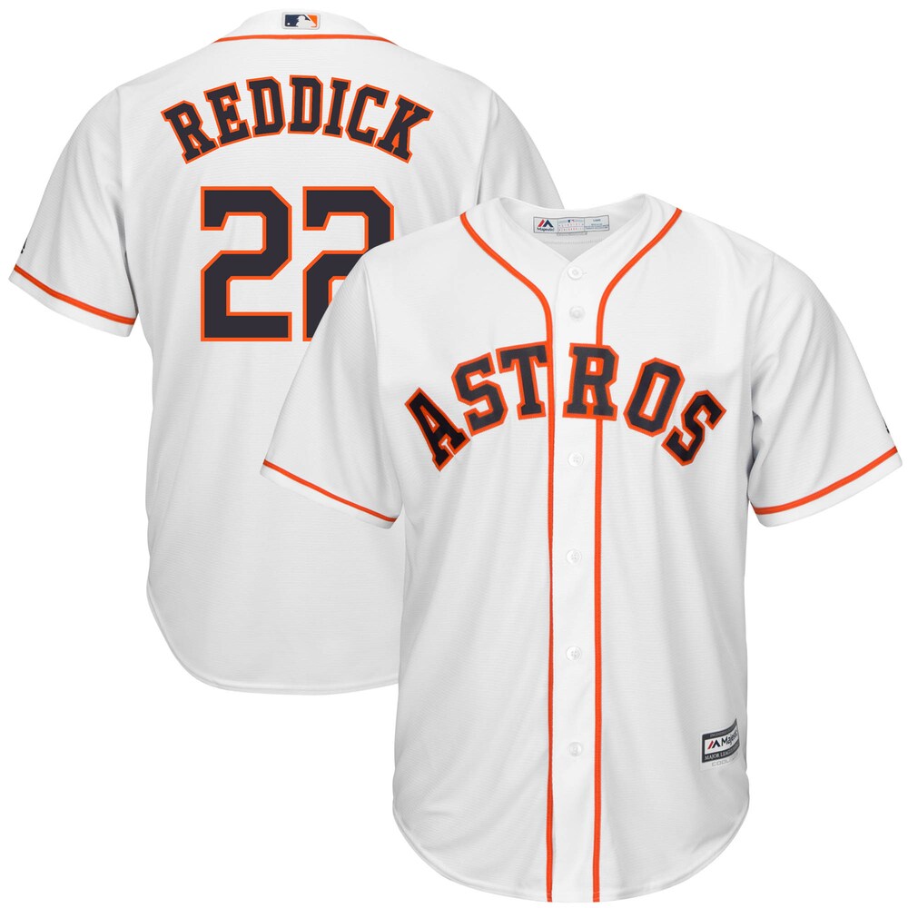 Josh Reddick Houston Astros Majestic Home Cool Base Player Jersey - White