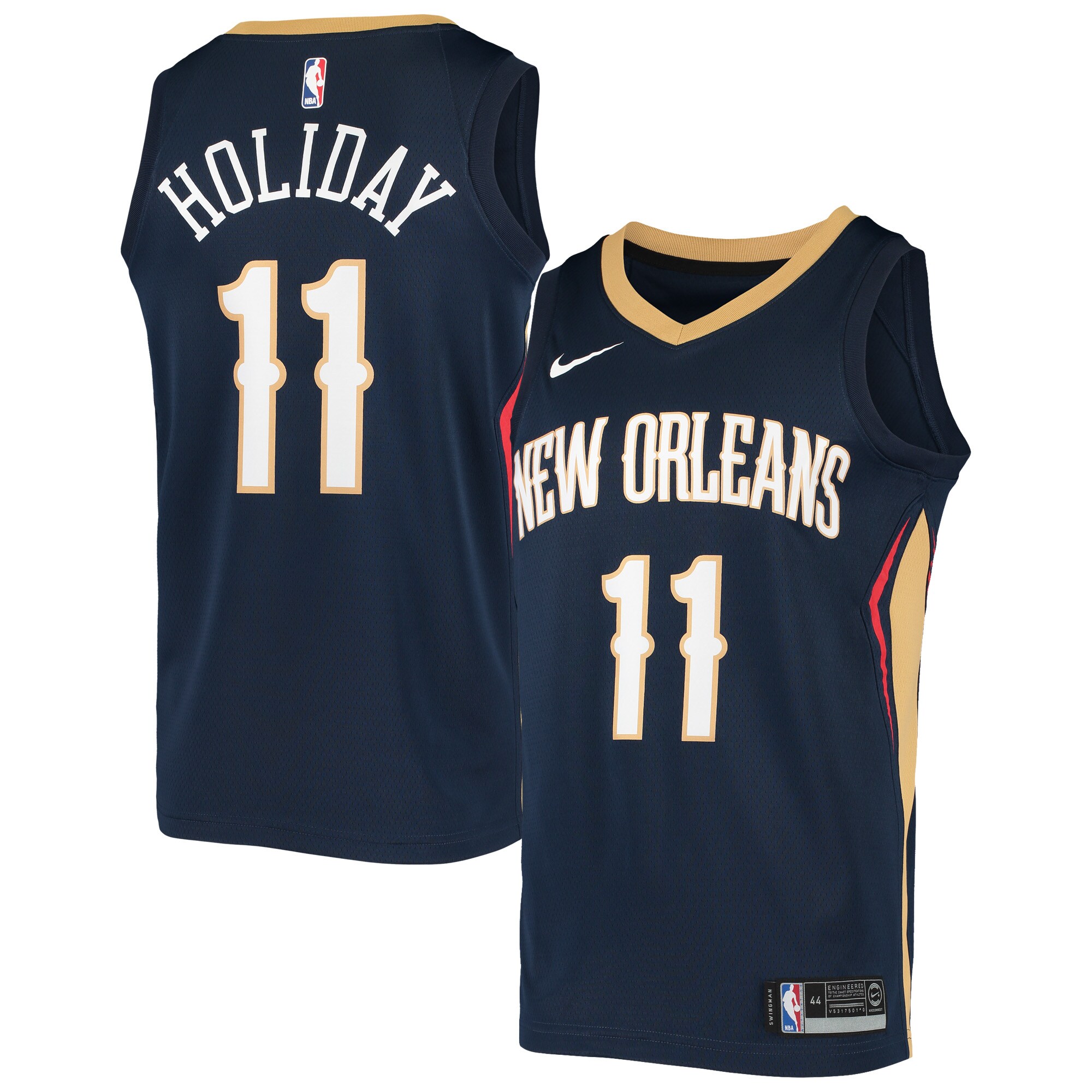 Jrue Holiday New Orleans Pelicans Swingman Jersey – Navy