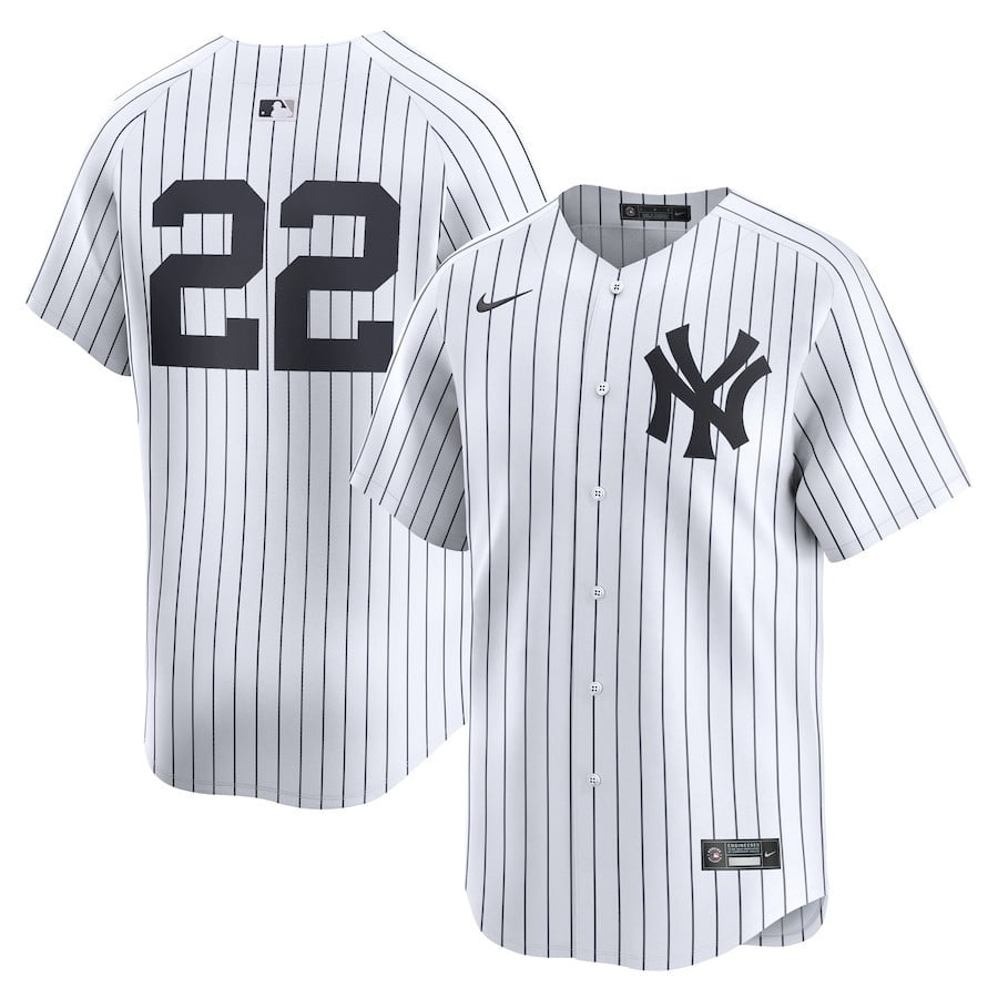 Juan Soto 22 New York Yankees Home Limited Jersey - Men White 