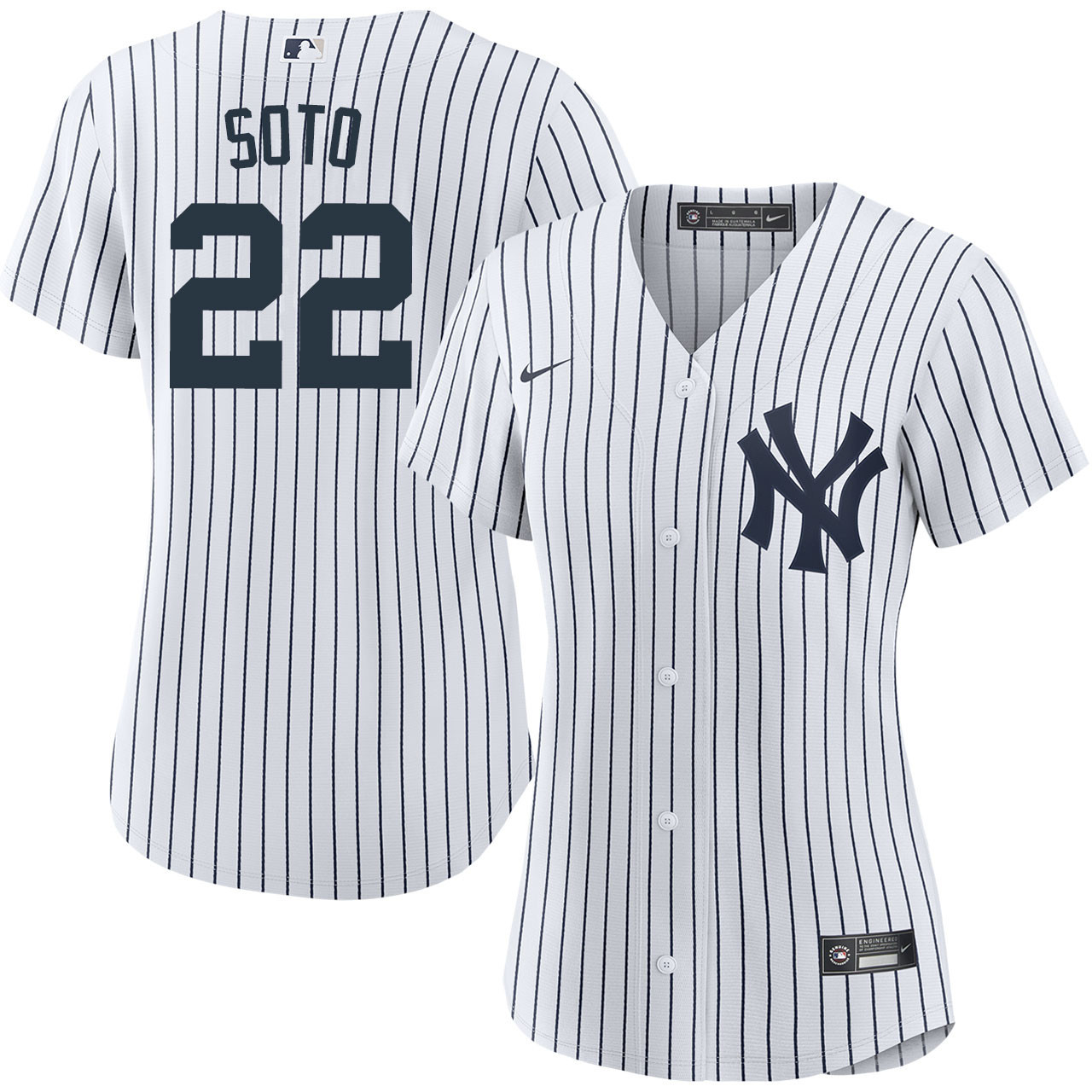 Juan Soto 22 New York Yankees Women Home Jersey - White 