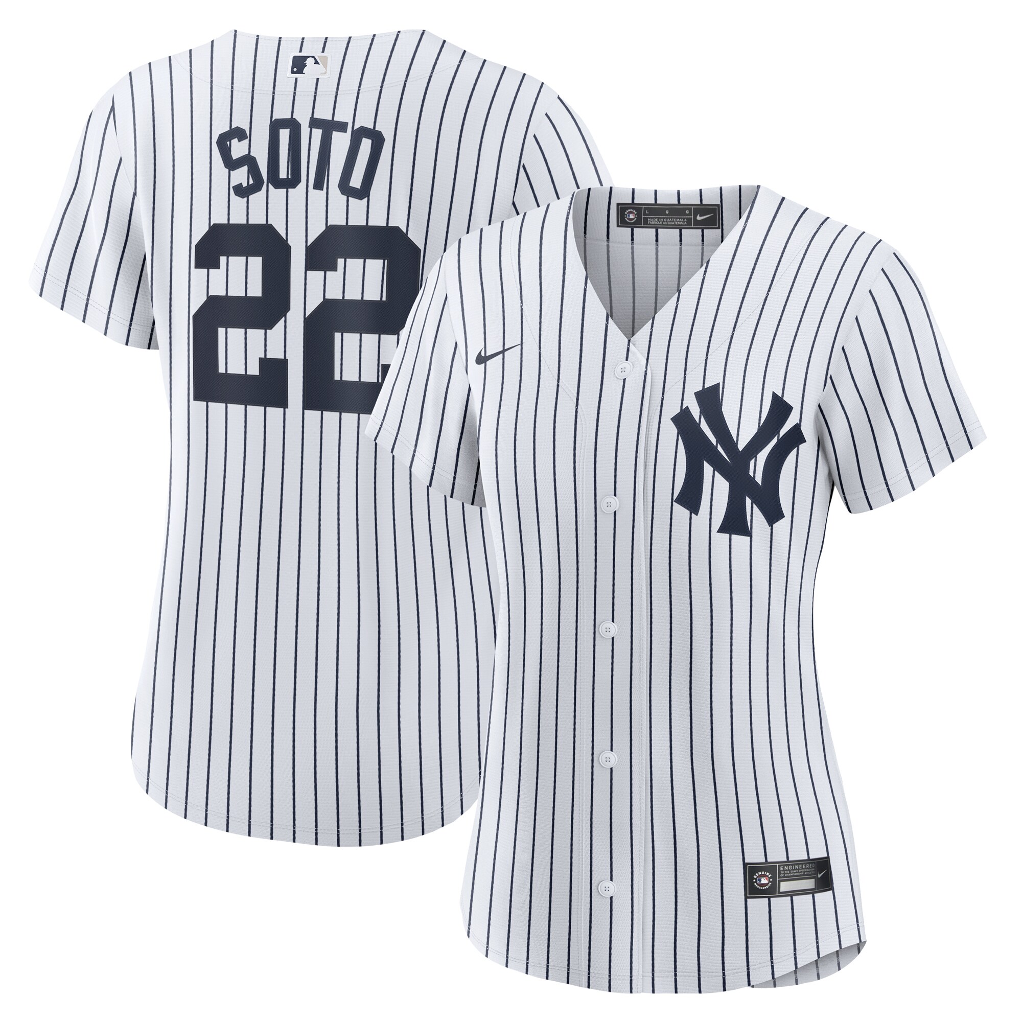 Juan Soto New York Yankees Women's Home Replica Player JerseyÃƒâ€šÃ‚Â ÃƒÂ¢Ã¢â€šÂ¬Ã¢â‚¬Å“ White