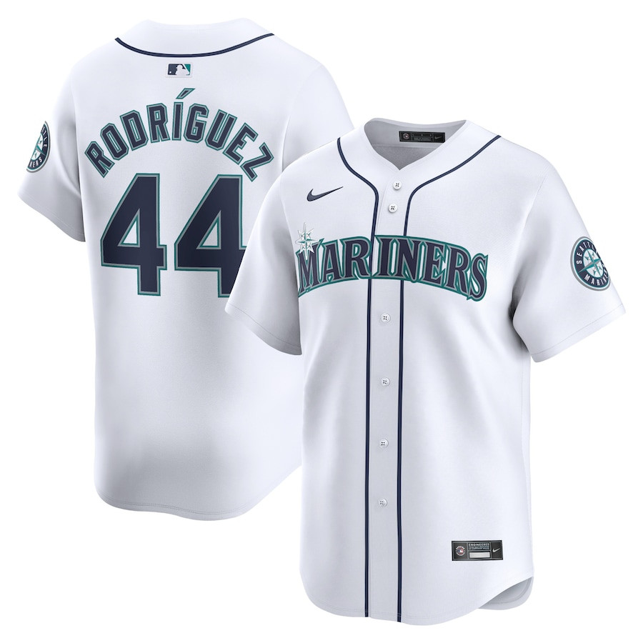 Julio Rodríguez 44 Seattle Mariners Home Limited Player Men Jersey - White 