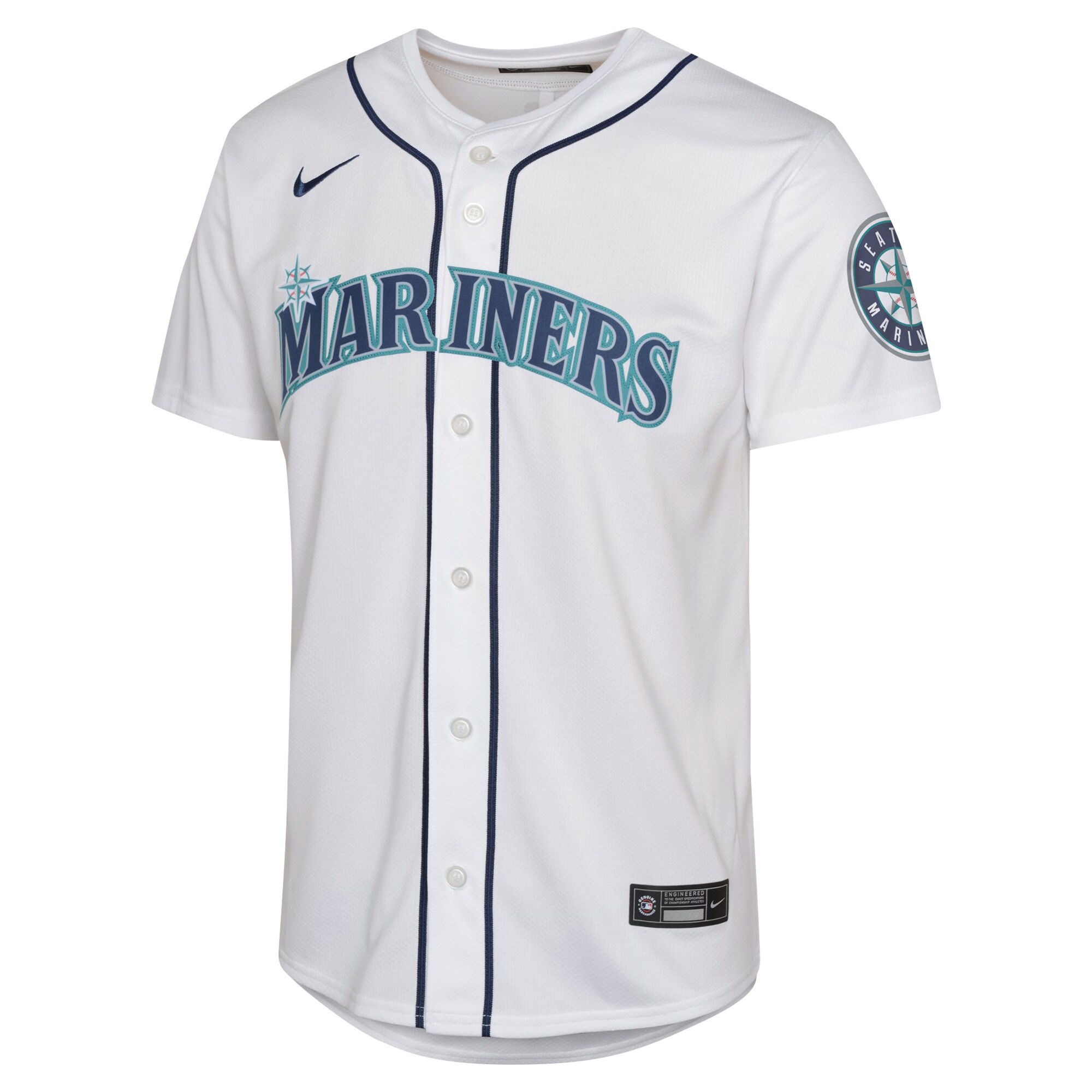 Alternative view of Julio RodrÃƒÆ’Ã‚Â­guez Seattle Mariners Youth Home Limited JerseyÃƒâ€šÃ‚Â ÃƒÂ¢Ã¢â€šÂ¬Ã¢â‚¬Å“ White