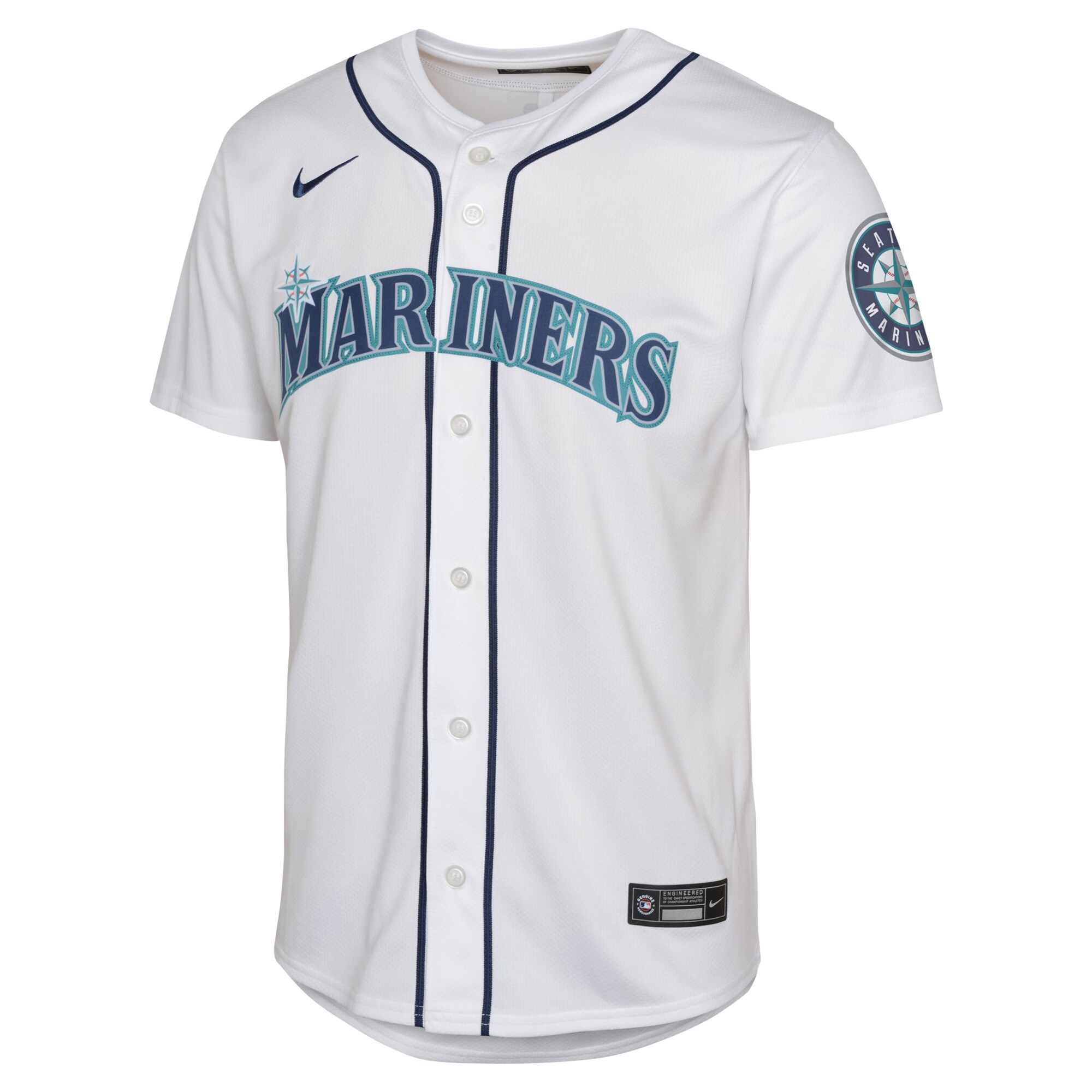 Alternative view of Julio RodrÃƒÆ’Ã‚Â­guez Seattle Mariners Youth Home Limited Player Jersey - White