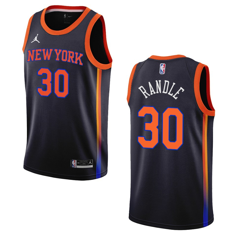 Julius Randle Statement Edition New York Knicks 2022-23 Black Swingman Jersey