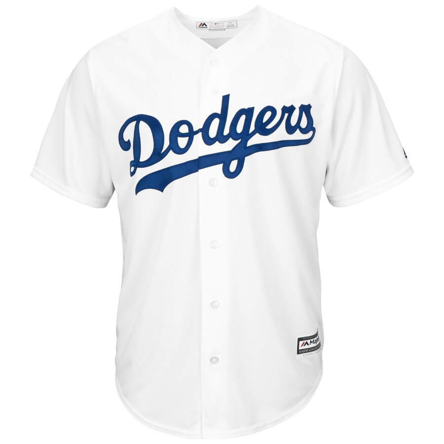 Alternative view of Justin Turner Los Angeles Dodgers Majestic Official Cool Base Player Jersey - White