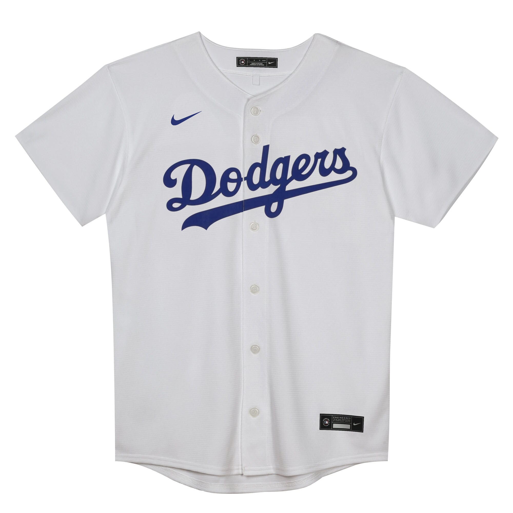 Alternative view of Juvenile Los Angeles Dodgers Mookie Betts White 2.0 Player Jersey 