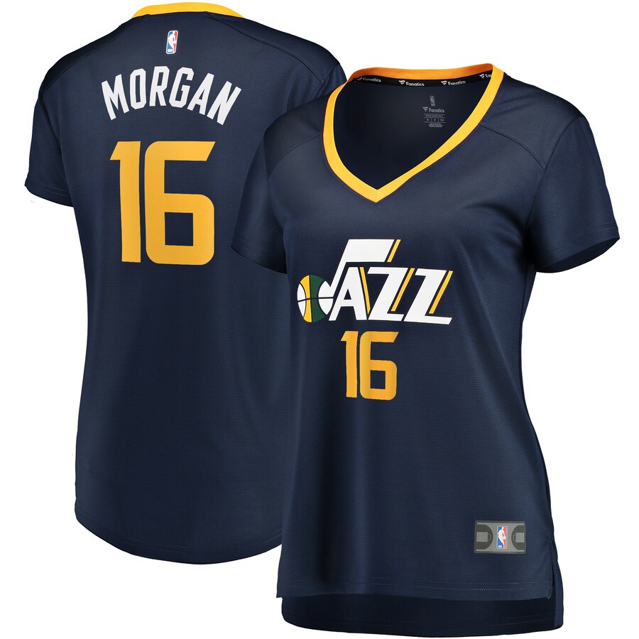 Juwan Morgan Utah Jazz Fanatics Branded Women's Fast Break Player Jersey - Icon Edition - Navy