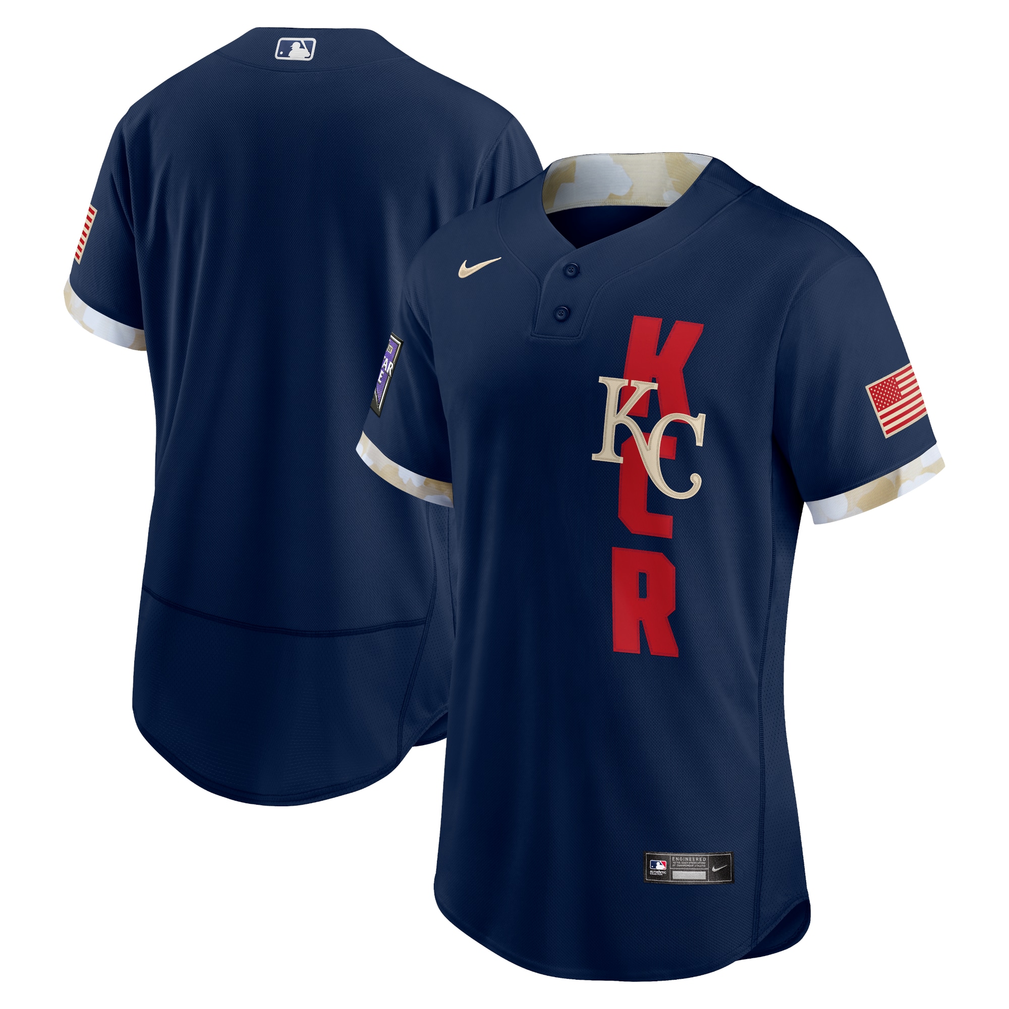 Kansas City Royals 2021 Mlb All-star Game Authentic Jersey - Navy