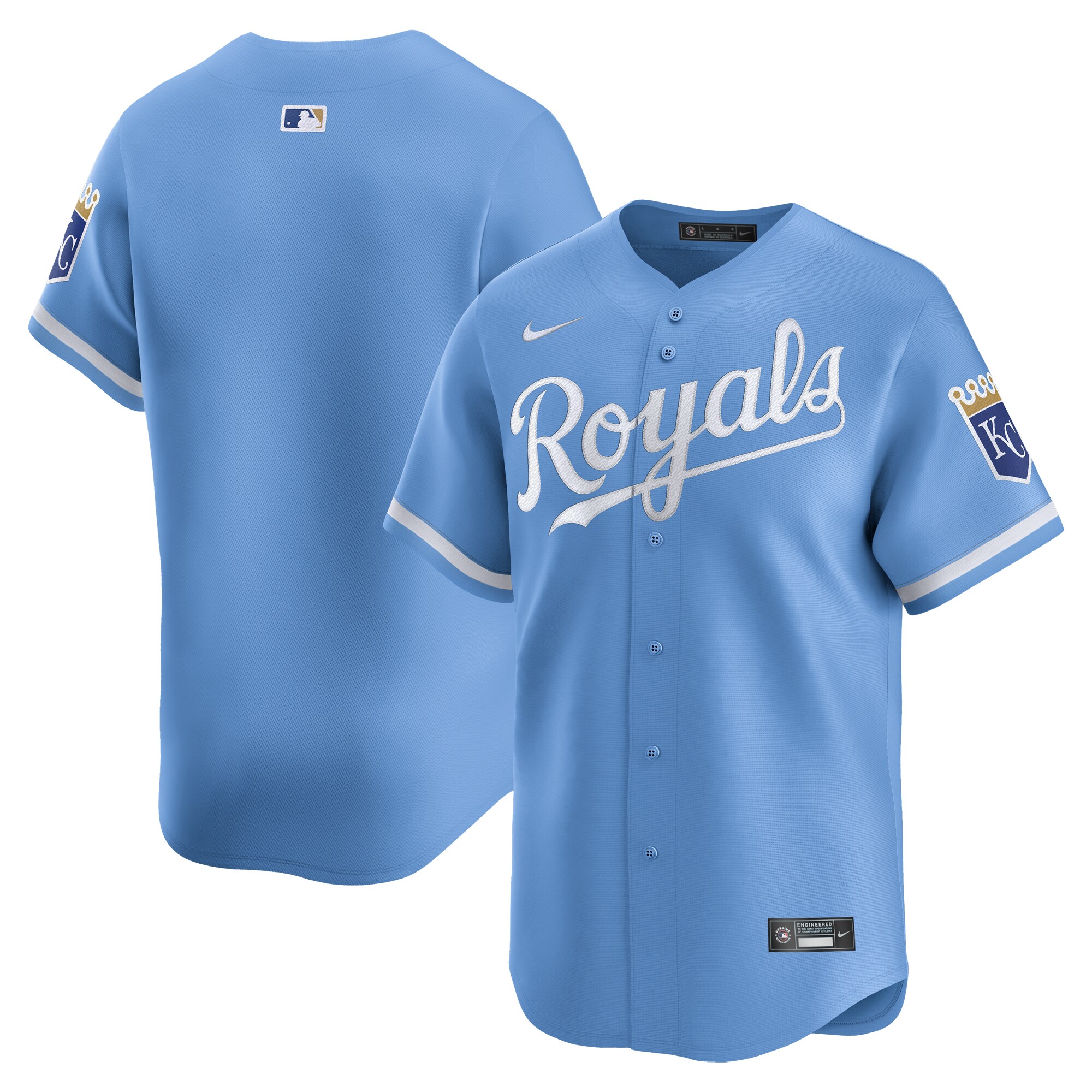Kansas City Royals Alternate Limited JerseyÃƒâ€šÃ‚Â ÃƒÂ¢Ã¢â€šÂ¬Ã¢â‚¬Å“ Light Blue