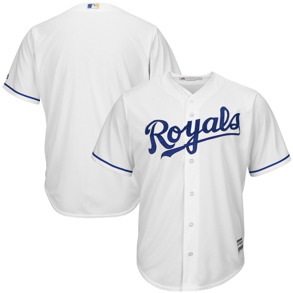 Kansas City Royals Majestic Big & Tall Cool Base Team Jersey - White