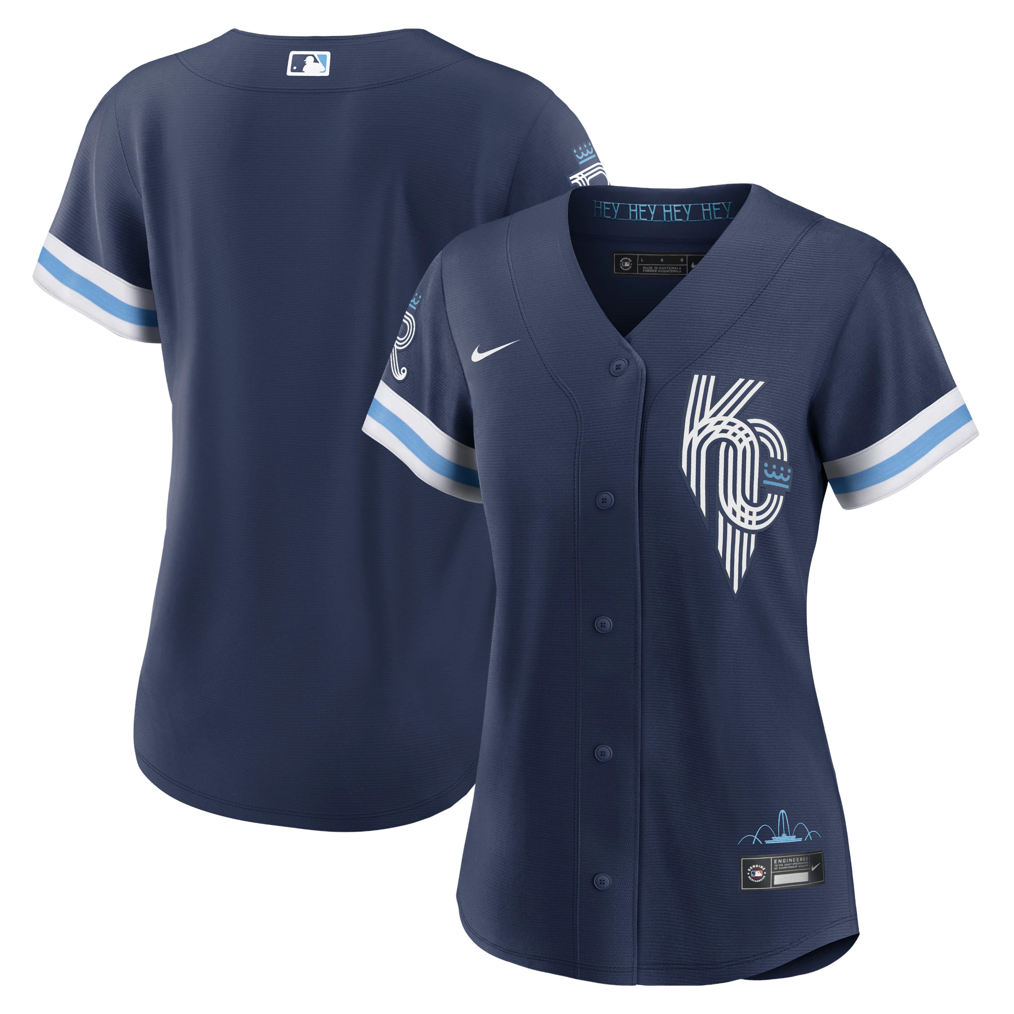 Kansas City Royals Women’s 2022 City Connect Replica Jersey – Navy