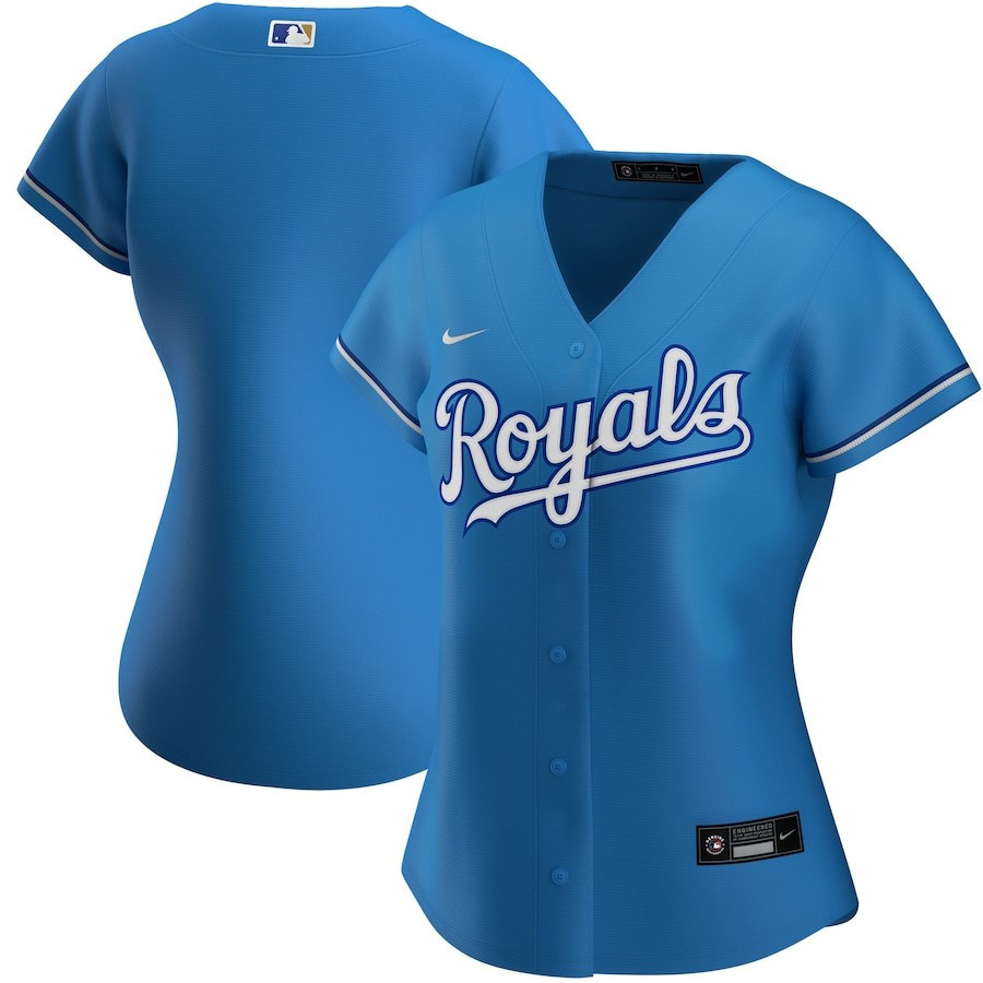 Kansas City Royals Women's Alternate Team Jersey - Light Blue 