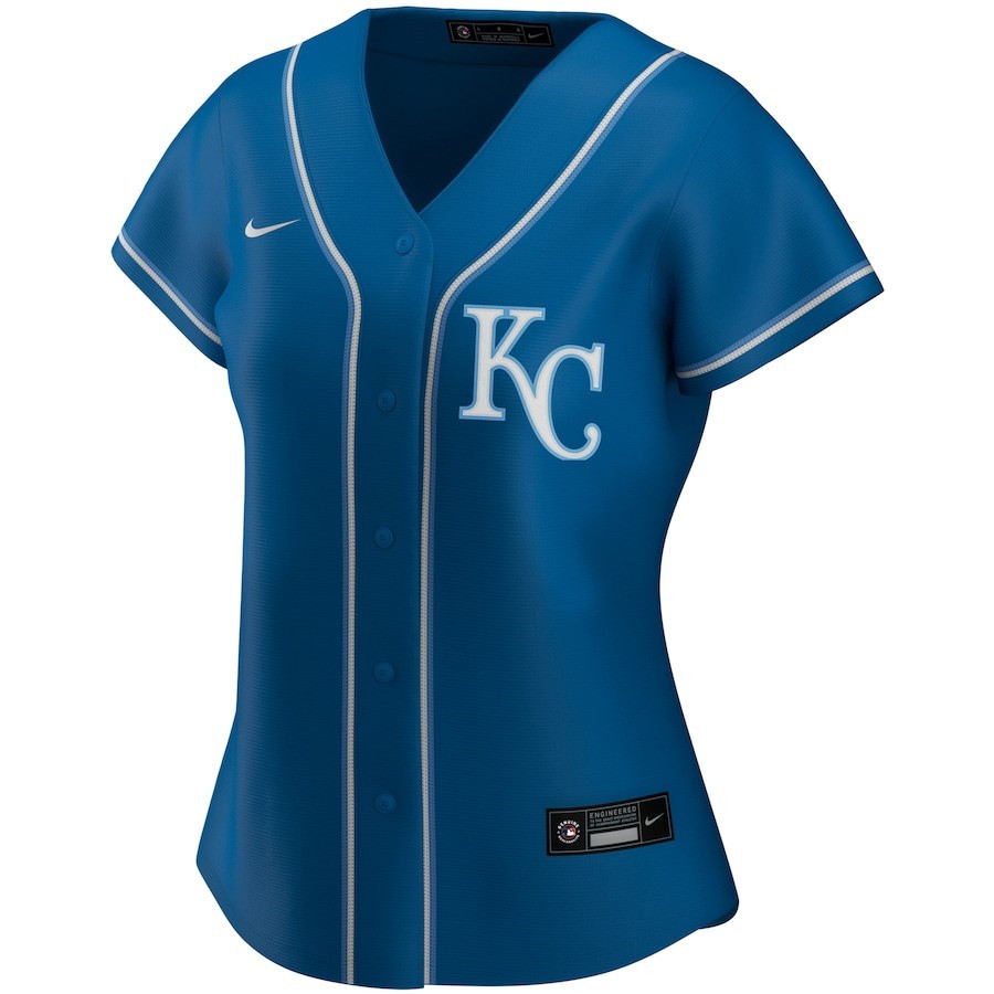 Alternative view of Kansas City Royals Women's Alternate Team Jersey - Royal 