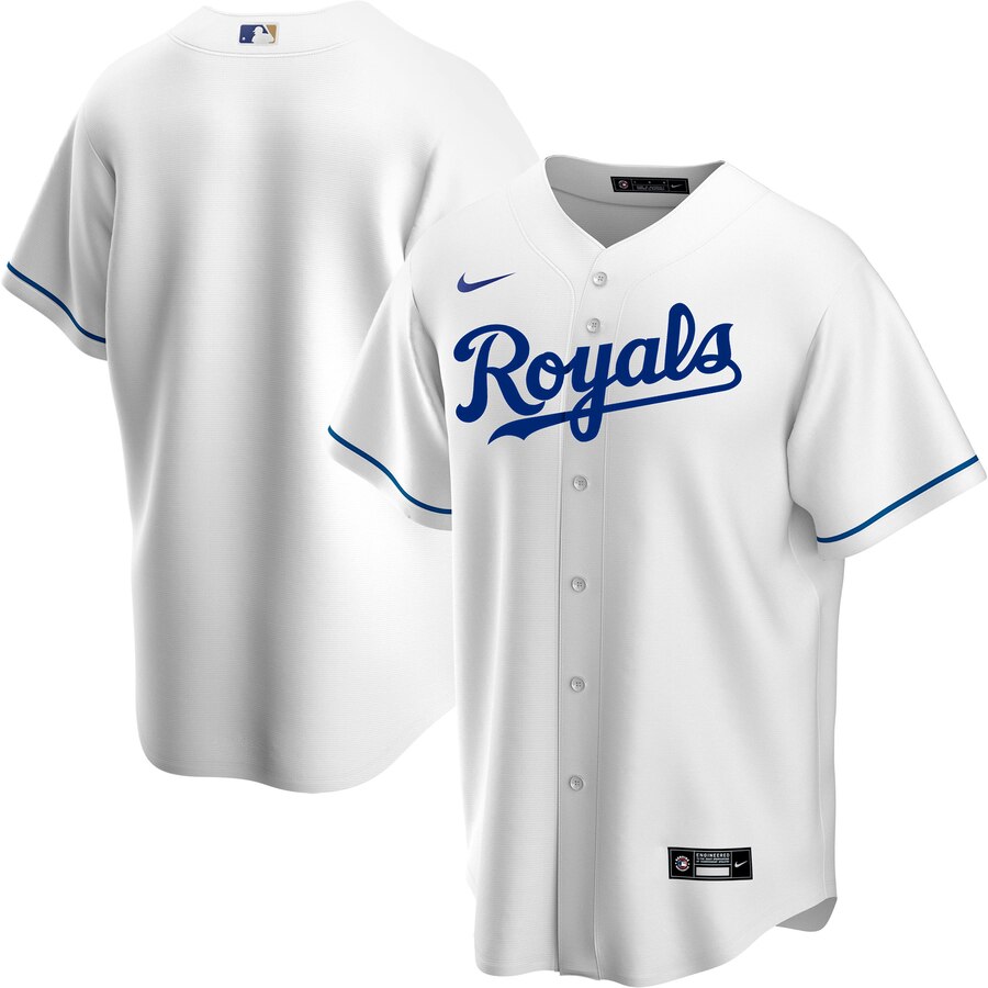 Kansas City Royals Youth Home 2020 Replica Team Jersey - White