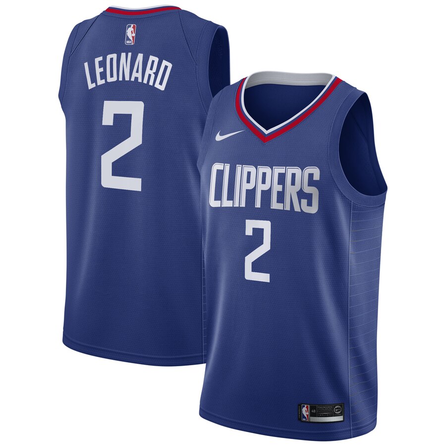 Kawhi Leonard La Clippers 2019/20 Swingman Jersey Blue – Icon Edition