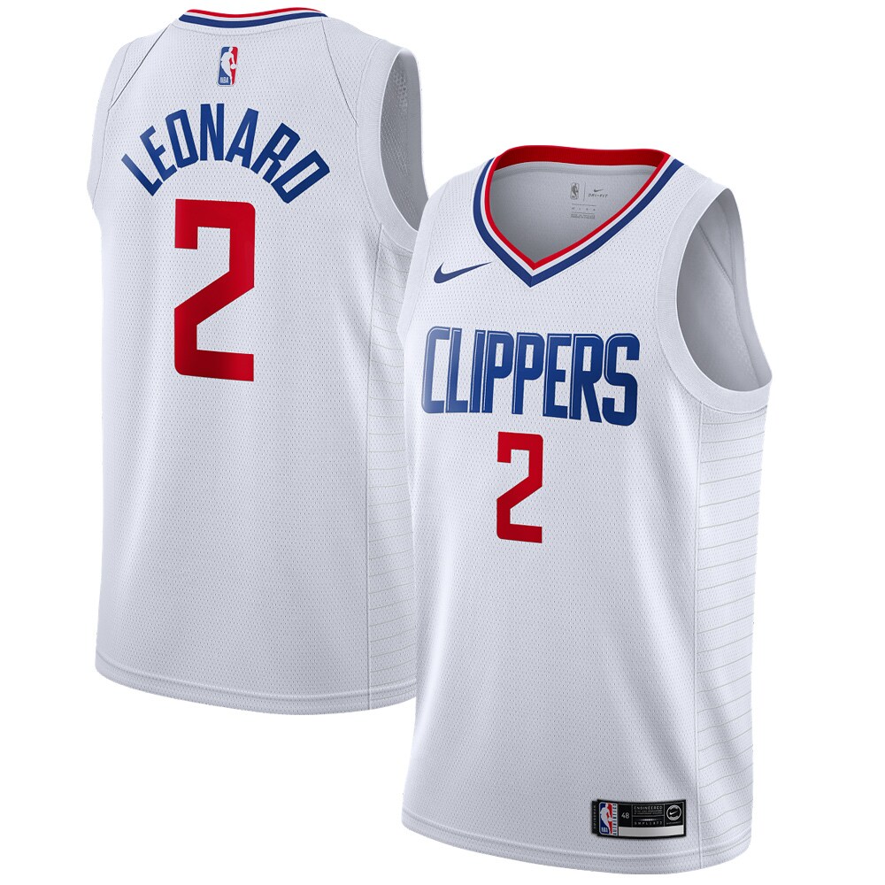 Kawhi Leonard La Clippers 2019/2020 Swingman Jersey – Association Edition – White