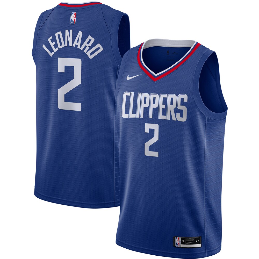Kawhi Leonard La Clippers 2020/21 Swingman Jersey - Royal - Icon Edition