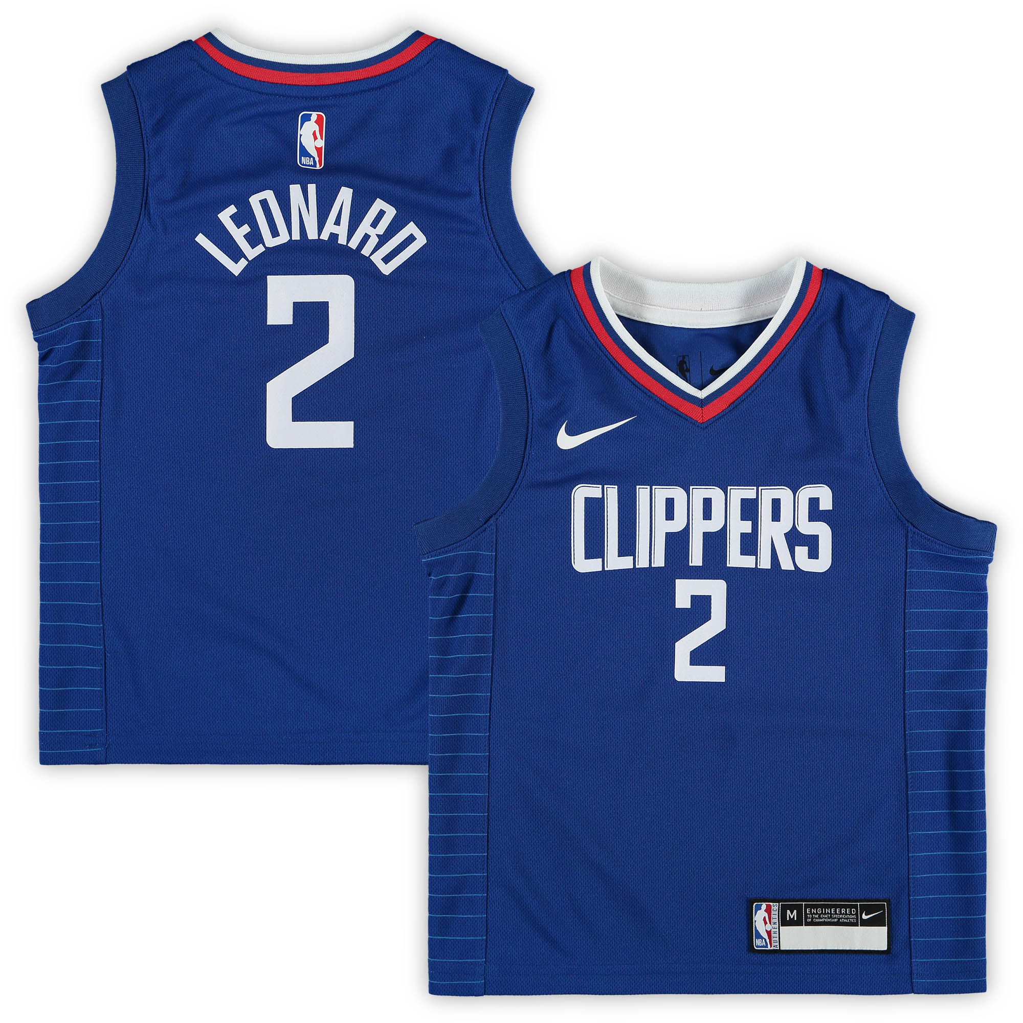 Alternative view of Kawhi Leonard La Clippers Preschool 2019/20 Player Jersey – Icon Edition – Royal